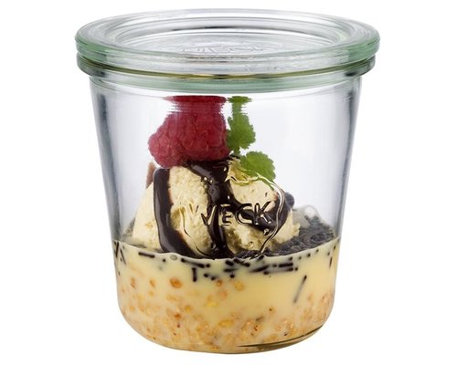WECK  Verrine  avec couvercle en verre 0,29 litre lot de 6 pièces