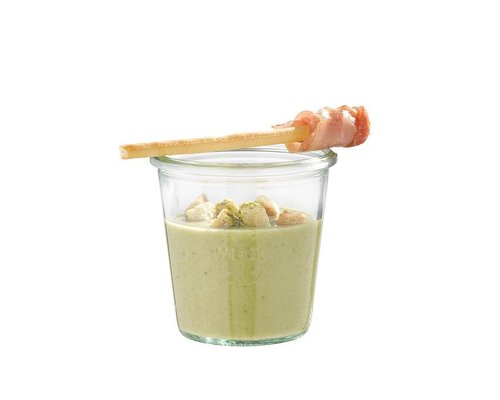 WECK  Verrine  avec couvercle en verre 0,29 litre lot de 6 pièces