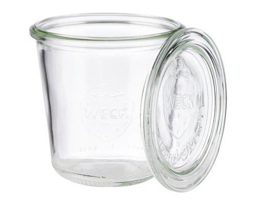 WECK  Verrine  avec couvercle en verre 0,29 litre lot de 6 pièces