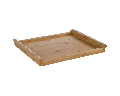 M & T  Serving tray bamboo wood GN 1/2 dim. 32,5 x 26,5 x h 3 cm