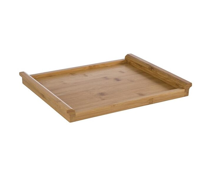 M&T Dienblad bamboe hout GN 1/2  afm. 32,5 x 26,5 x h 3 cm