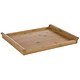 M & T  Plateau de service GN 1/2 en bois de bambou dim. 32,5 x 26,5 x h 3 cm