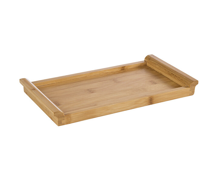 M&T Dienblad bamboe hout GN 1/3  afm. 32,5 x 17,6 x h 3 cm