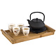 M & T  Serving tray bamboo wood GN 1/3 dim. 32,5 x 17,6 x h 3 cm