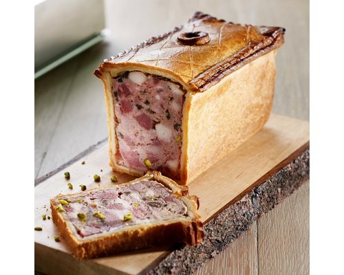 DE BUYER  Moule rectangulaire dépliable à charnières 24 x 5 x h 6 cm GEOFORME, inox perforé