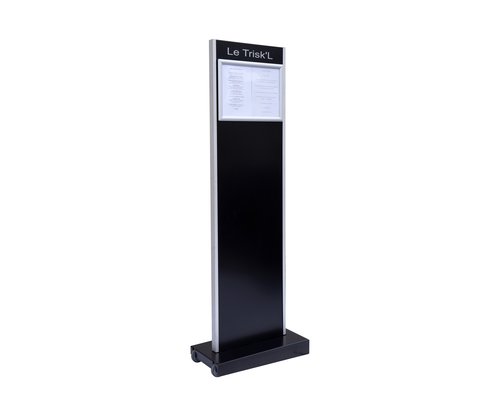 M&T Menu Stand  footed 2 pages din A4 column