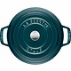 STAUB Cocotte rond 26 cm   "La mer"  blauw