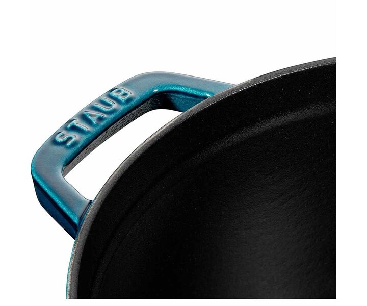STAUB Cocotte ronde 28 cm " La mer "  bleu