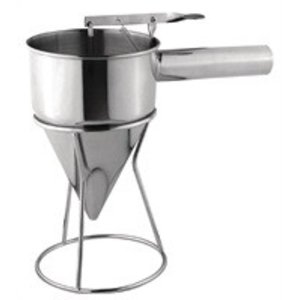 M&T Sauce funnel 1,3 liter stainless steel