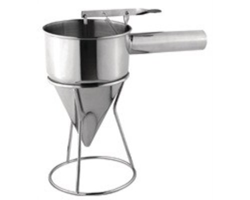 M&T Sauce funnel 1,3 liter stainless steel