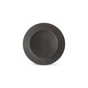 M & T  Assiette plate Ø 30,5 cm " Aurora noir "