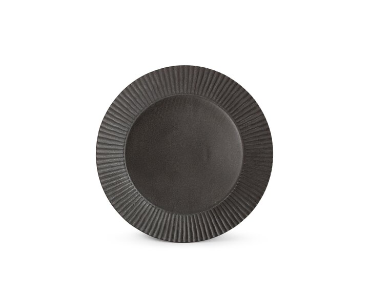 M&T Flat plate  Ø 30,5 cm " Aurora black "