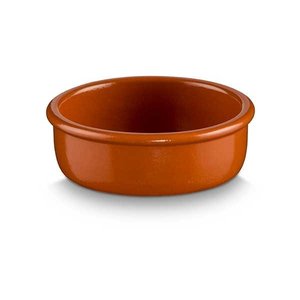 M & T  Bowl brown ceramic diameter 11,5 cm height 2,5 cm