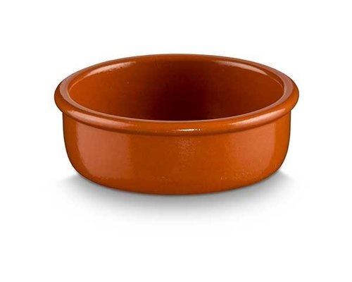 M & T  Bowl brown ceramic diameter 11,5 cm height 2,5 cm