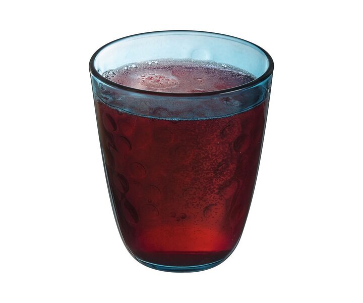 LUMINARC  Water - and soda goblet 31 cl " Concepto Bulle Pepite " blue