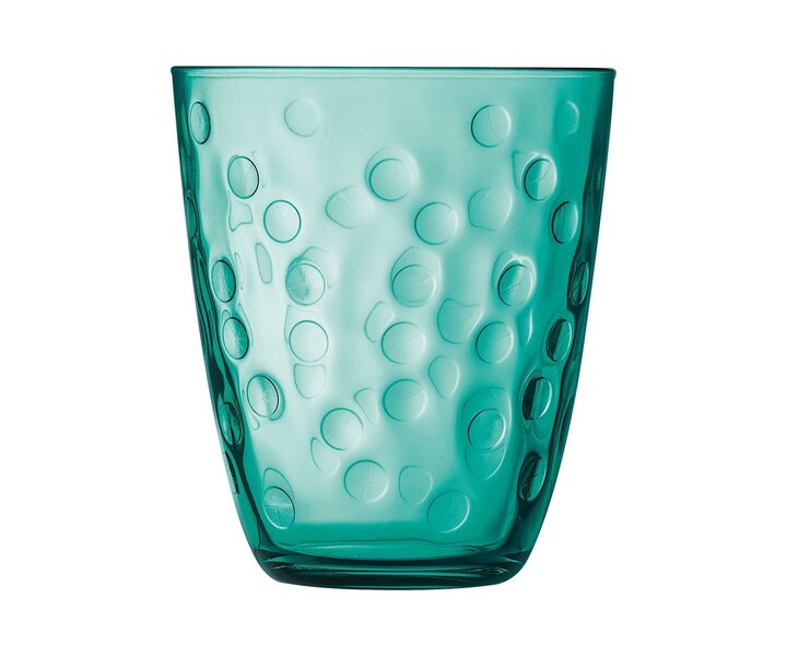 LUMINARC  Goblet à eau 31 cl " Concepto Bulle Pepite "vert