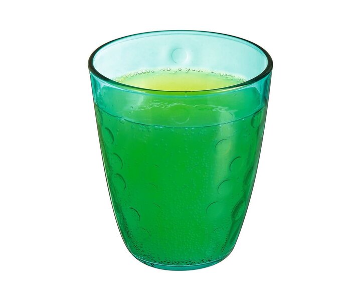 LUMINARC  Water - and soda goblet 31 cl " Concepto Bulle Pepite " green