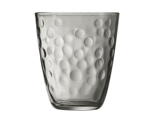 LUMINARC  Water - en frisdrank glas 31 cl " Concepto Bulle Pepite " grijs