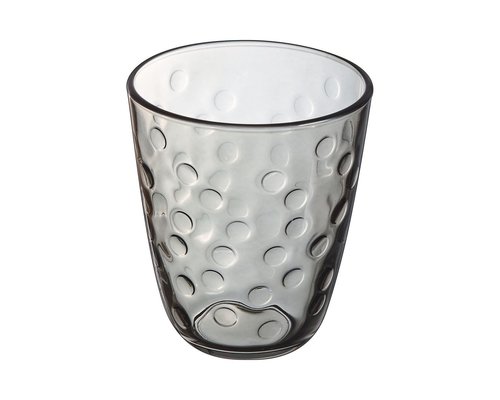 LUMINARC  Water - and soda goblet 31 cl " Concepto Bulle Pepite " grey