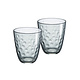 LUMINARC  Water - and soda goblet 31 cl " Concepto Bulle Pepite " grey