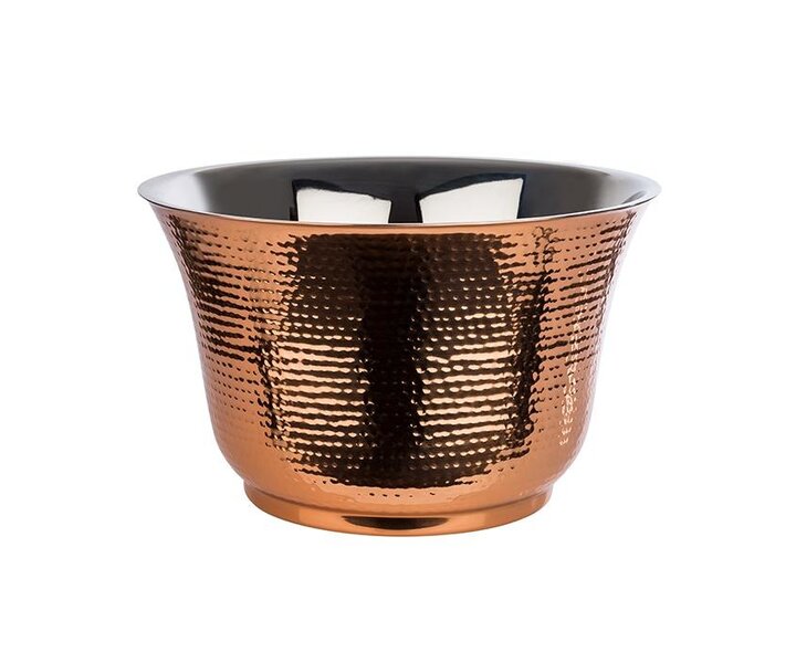 M&T Bottle cooler double walled hammered copper