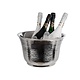 M & T  Bottle cooler double walled hammered stainless steel