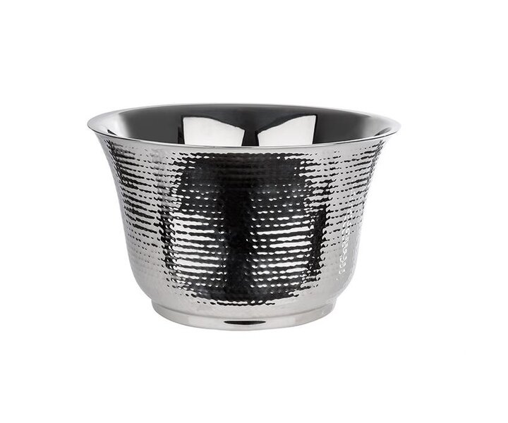 M&T Bottle cooler double walled hammered stainless steel