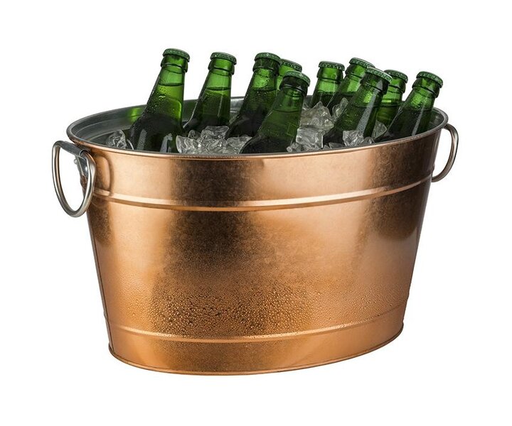 M&T Rafraîchisseur à bouteilles / bassine  11 litres avec insert en plastique