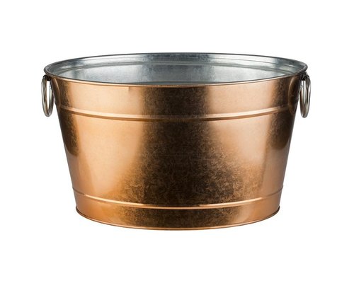 M&T Flessenkoeler 11 liter koper look met plastiek inzet