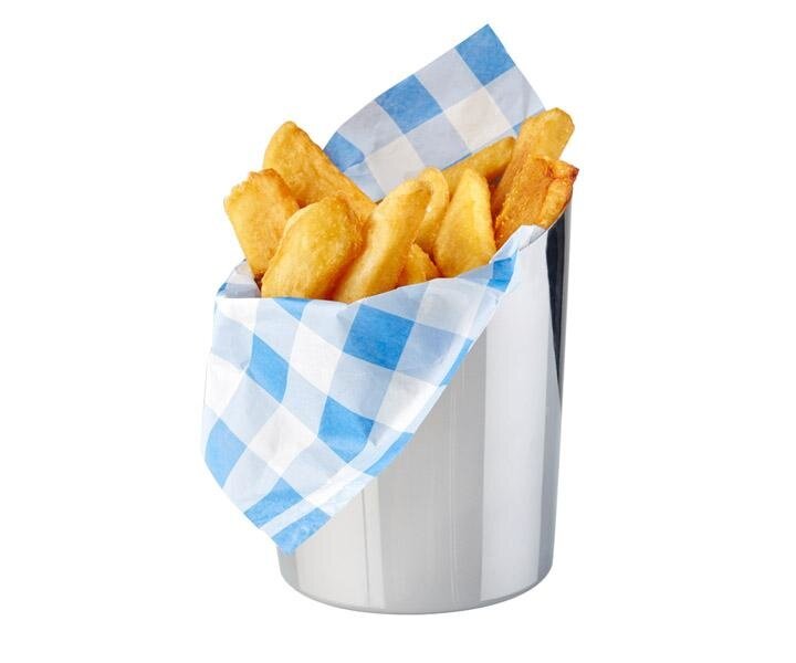 M&T Snack server roestvrijstaal 45 cl aflopend model