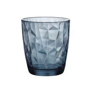 BORMIOLI ROCCO  Goblet à eau 31 cl " Diamond "bleu