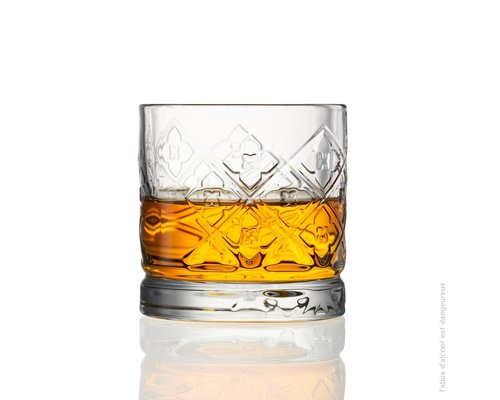 LA ROCHERE  Water & whisky glas 30 cl " Dandy Patrick "