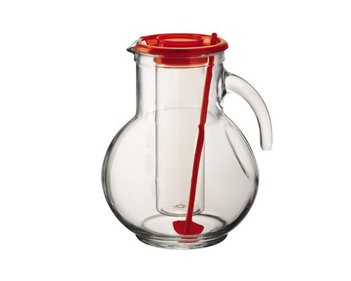 M & T  Jug 2 liter with red lid " Manhattan "