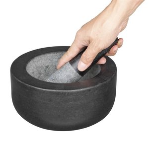 M & T  Mortar and pestle granite Ø 20,5 cm