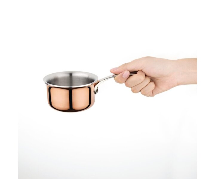 M&T Mini saucepan Ø 9 cm copper / stainless steel