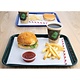 OLYMPIA DIENBLADEN  Tray fast food  green  41,5 x 30,5 cm
