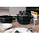 M&T Casserole à moules noir Ø 18 cm avec fond épais compatible pour induction