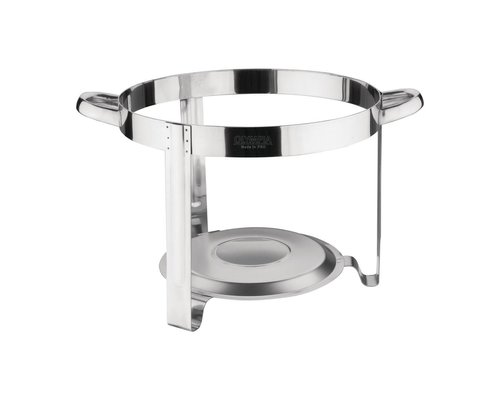 M&T Chafing dish rond avec couvercle. Contenance : 7,5 liter