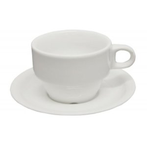 LUBIANA  Cup 20 cl with saucer " Scandia "