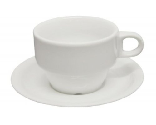LUBIANA  Tasse 20 cl avec soucoupe " Scandia "