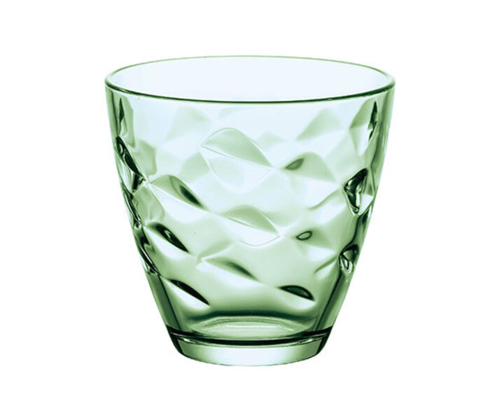 BORMIOLI ROCCO  Goblet à eau 25 cl " Flora " couleur verte