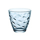 BORMIOLI ROCCO  Water & frisdrank glas 25 cl  " Flora " azzuro blauw