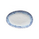 COSTA NOVA  Assiette ovale 27 cm " Brisa Bleu "