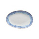 COSTA NOVA  Assiette ovale 20 cm " Brisa Bleu "