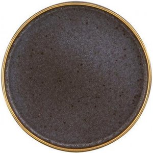 VISTA ALEGRE  Flat plate  Ø 27,5 cm " Gold Stone "