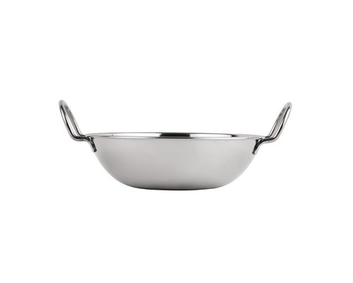 M&T Karahi balti plat rond Ø 16 cm avec fond plat