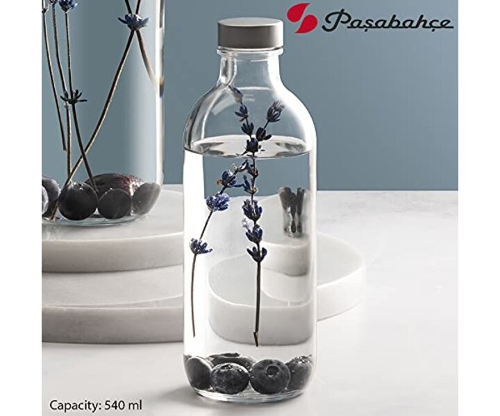 M&T Bottle made of reusable glass 50 cl with screw cap