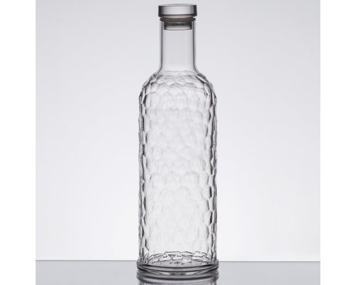 M & T  Bottle made of acrylic reusable and unbreakable 100 cl with cap