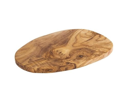 M & T  Serving board 25,5 x 16,5 x h1,5 cm oiled olive wood