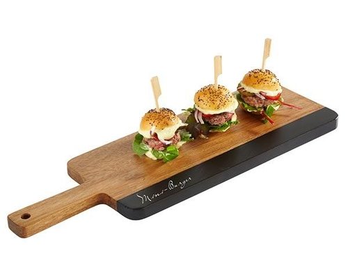 M & T  Serving board  30,5 x 13 x h 1,5 cm acasia wood